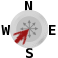 Wind from SW Wind from SW