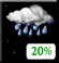 Wednesday Night: A chance of rain after 7pm. Cloudy, with a low around 35. Wednesday Night: Chance Light Rain