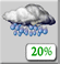 Wednesday: Slight Chance Rain Showers then Slight Chance Showers And Thunderstorms